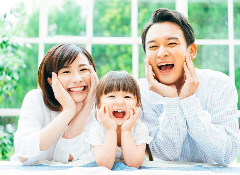 ご家族のお口の健康サポートはおまかせください